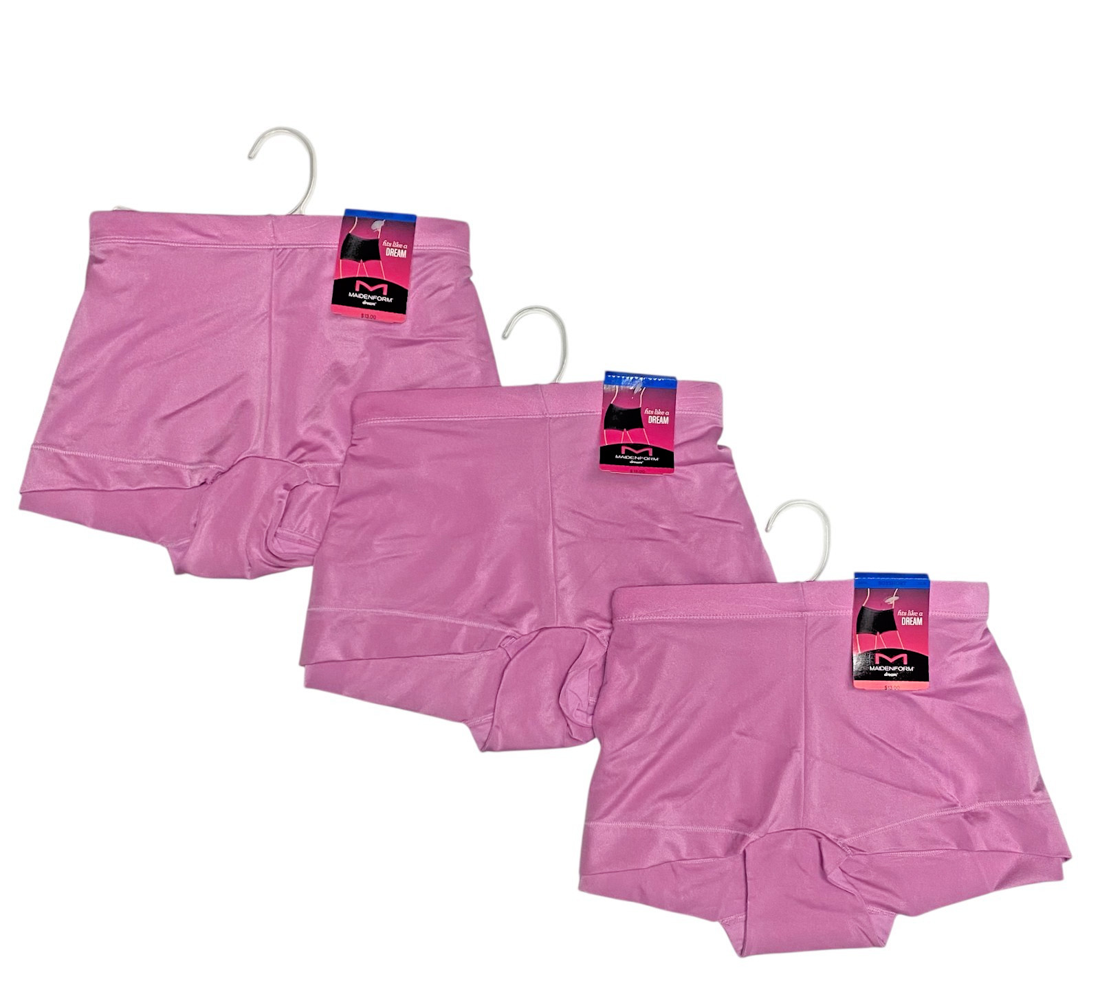 Maidenform Women’s 3 Pack Comfort Devotion Microfiber Boyshort 40774