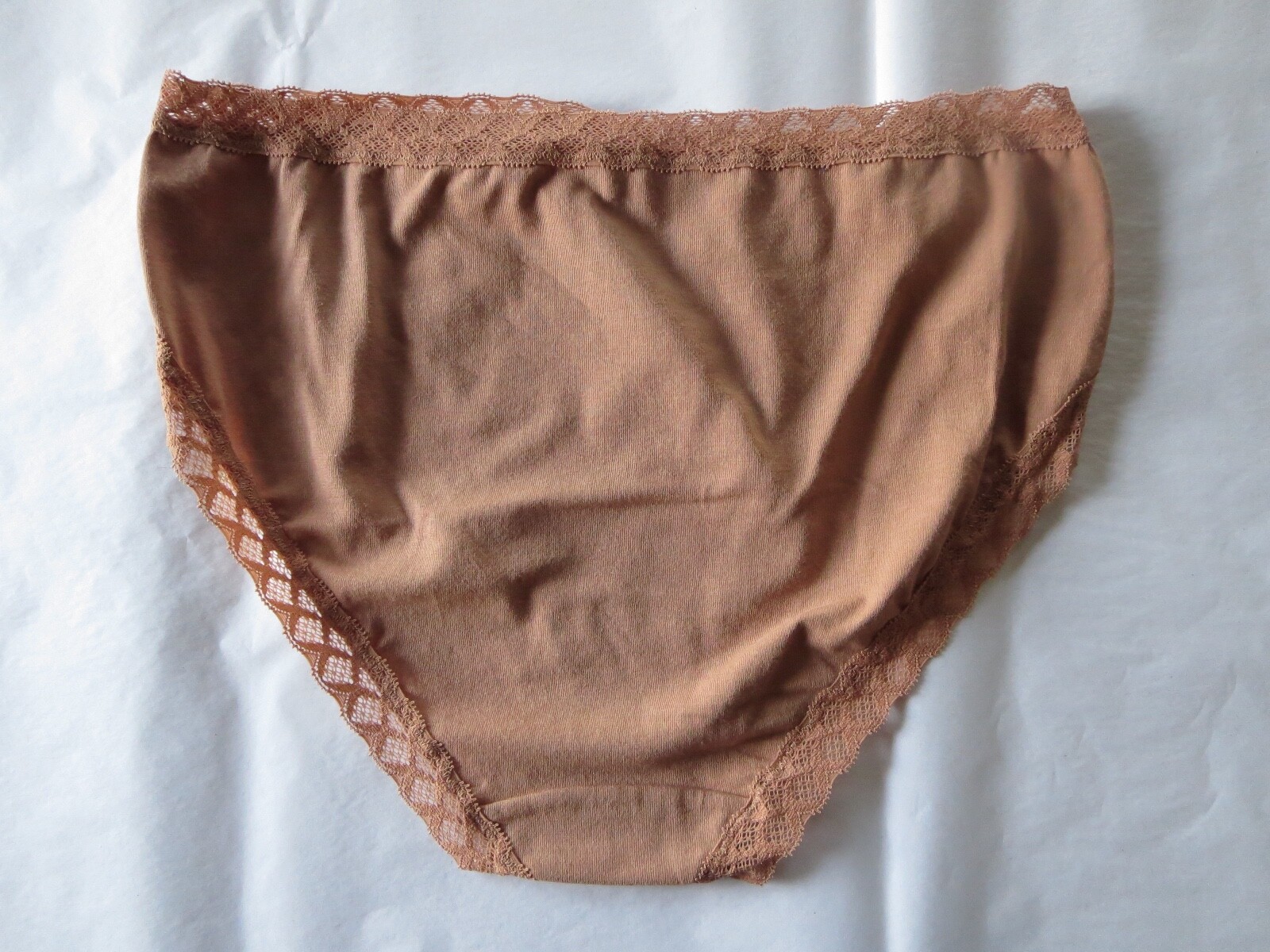 NATORI BLISS COTTON FRENCH CUT PANTY #152058, XXL, GLOW, NWT