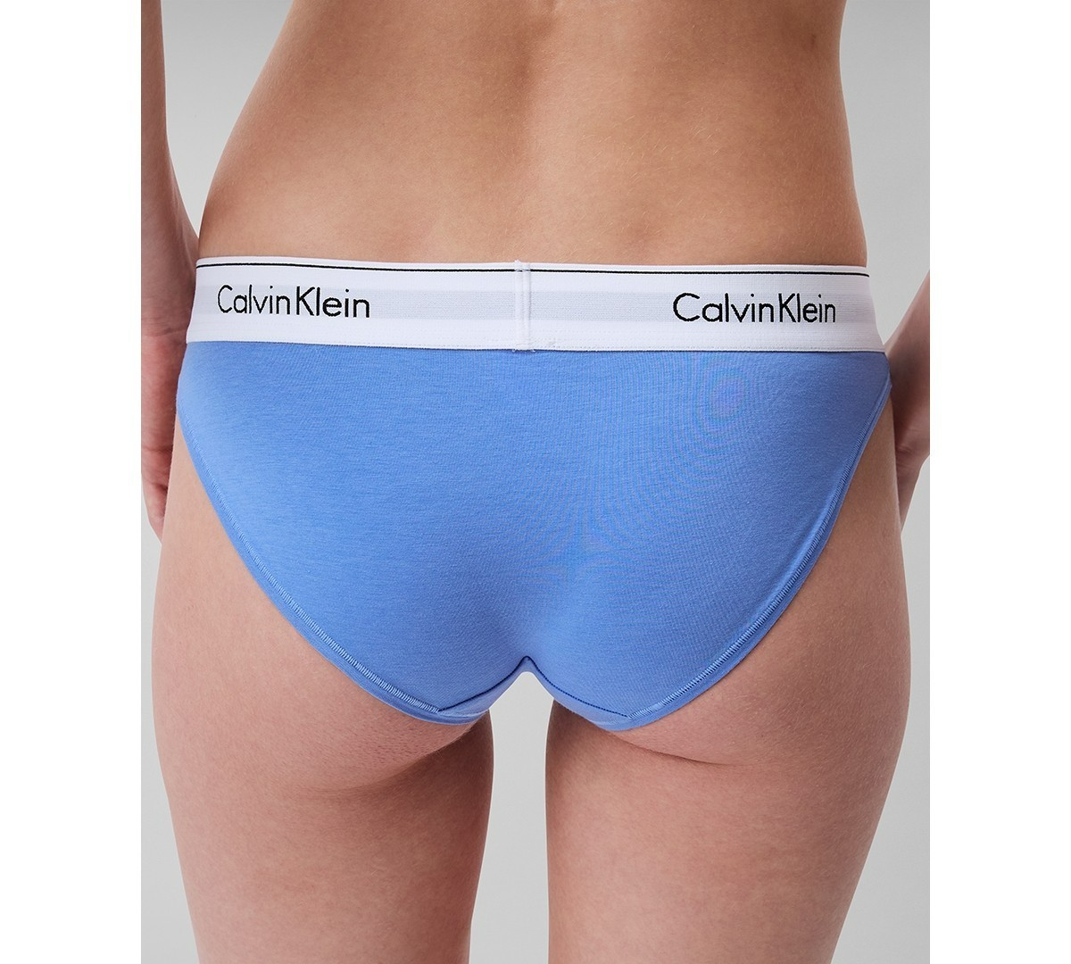NWT Calvin Klein Underwear Modern Cotton Bikini in Blue