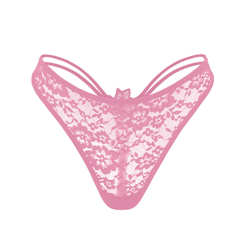 3 Pack Lot Sexy Womens Sheer Lace See Through Panties Thongs Underwear Ligneries