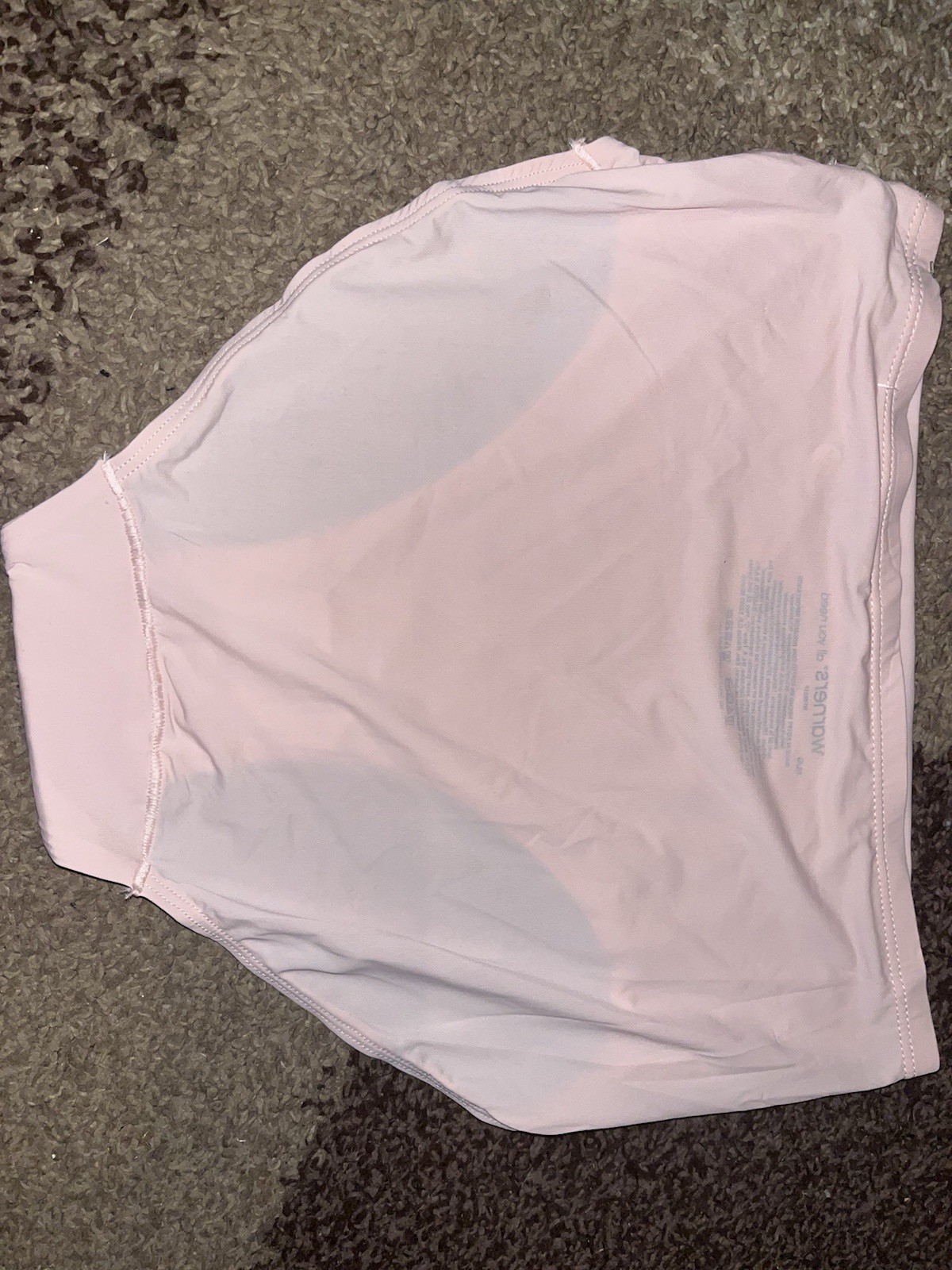 NWT Warners HI CUT Smooth it over High Waisted Brief Panty RT9021P Large 7 Pink