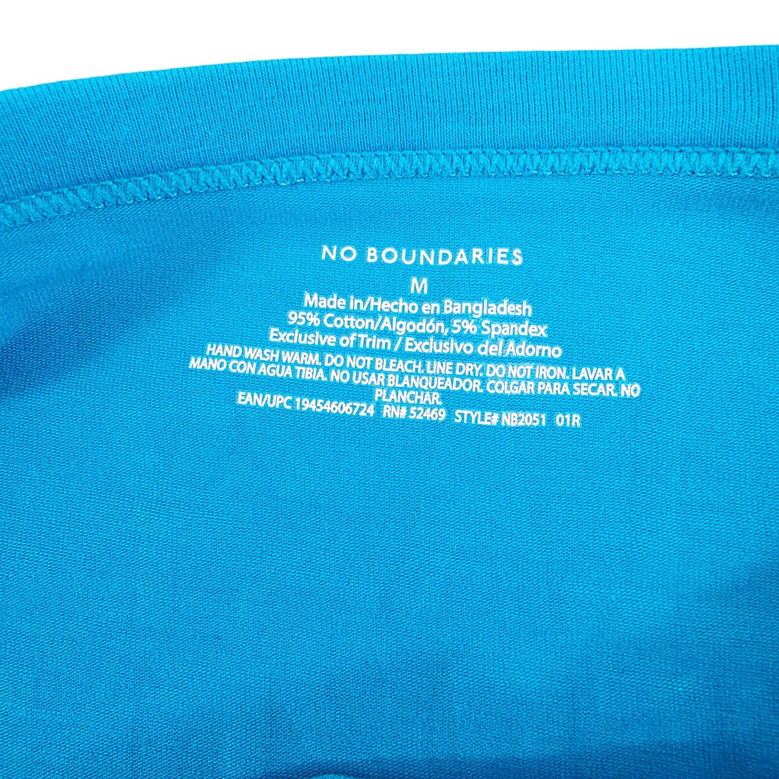 No Boundaries 3-Pack Cotton Spandex Lazy Weekend Bikini Panties – Size Medium