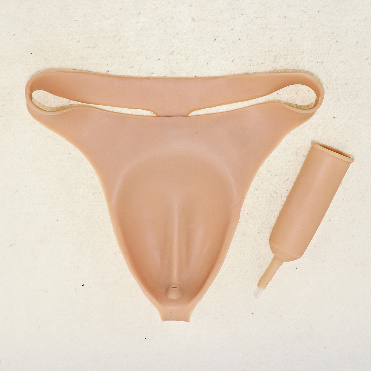 Men’s Hiding Gaff Panties Silicone Thong Panties for Crossdressing Transgender
