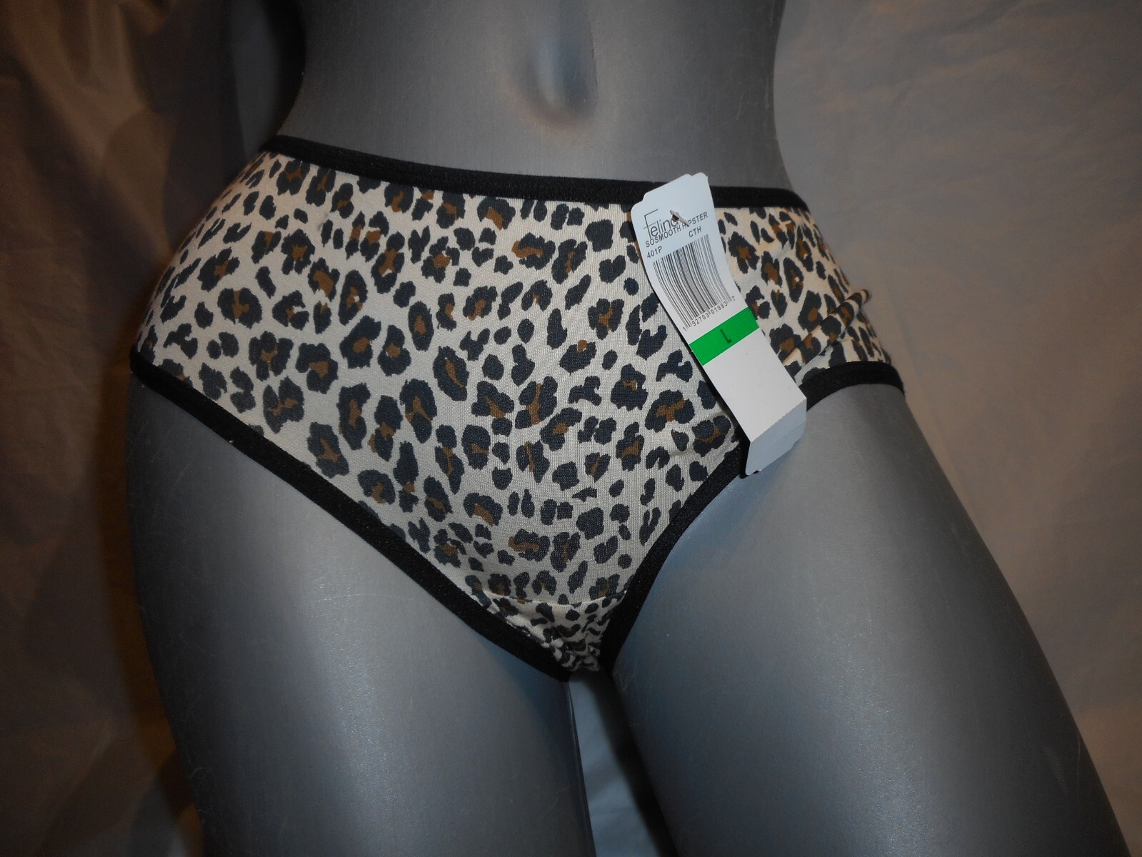 Felina Women’s Brown Multi Hipster Panty Size Large