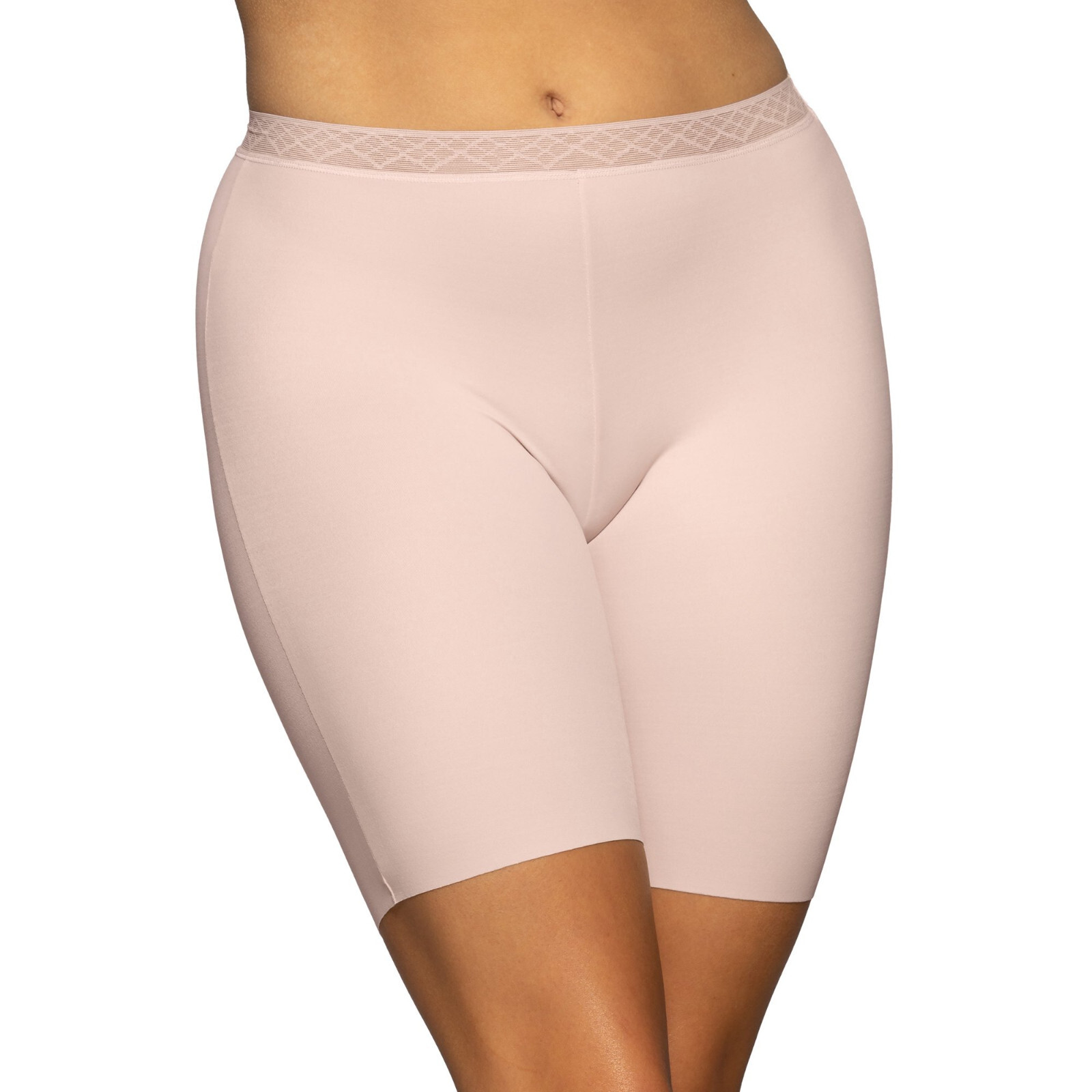 3 pack Vanity Fair 12385 Invisible Smoothing Slip Short LACE QUARTZ 6 7 8 9 10