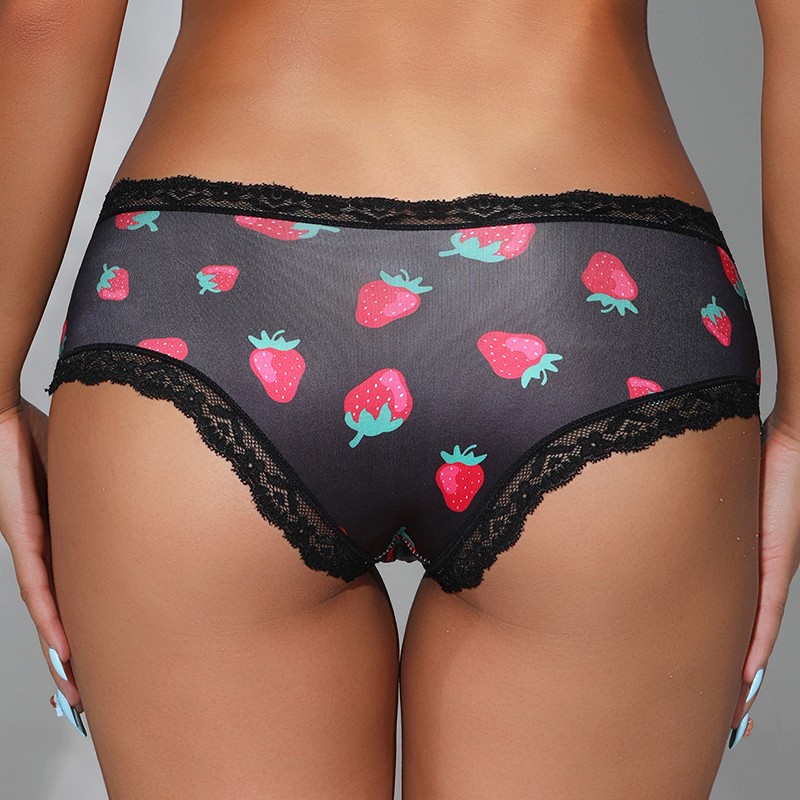 3 Pack Lot Ladies Womens Sexy Panties Briefs Lace Underwear Lingeries Bikinis