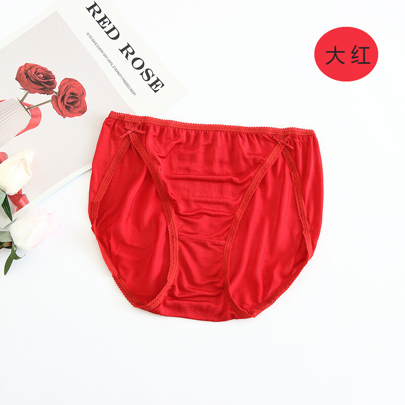7 Pair Mulberry Silk Underwear Super Cozy Breathabl Briefs 100 Silk Lady Panties