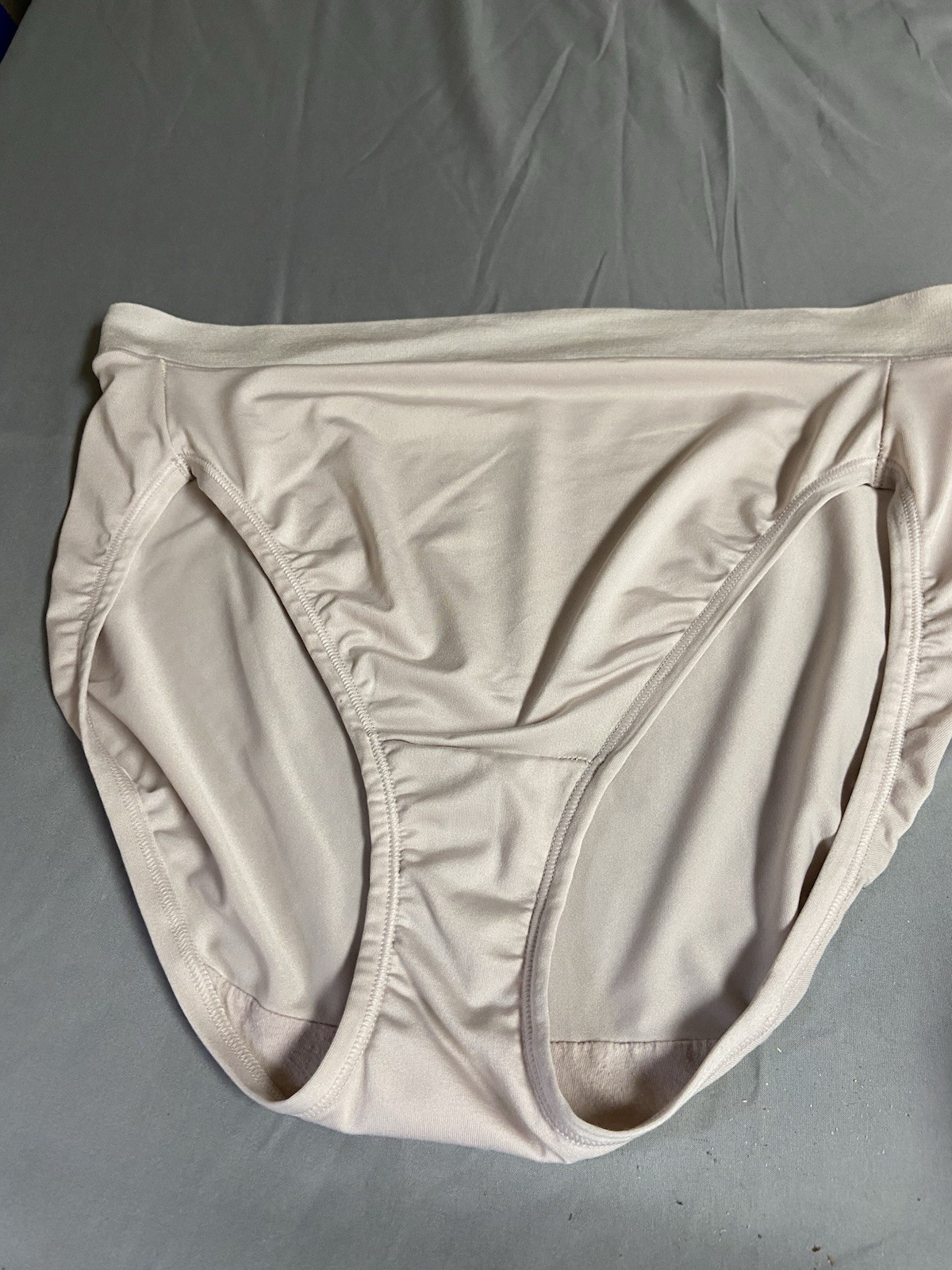 Vanity Fair Pale Pink Panties Briefs 8 XL NWOT