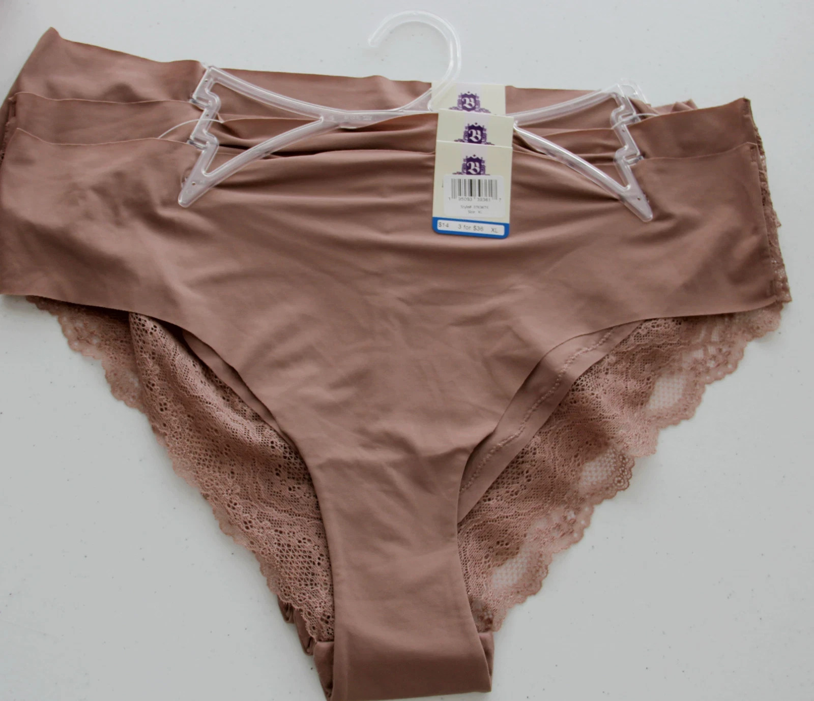 b.tempt’d by Wacoal Women’s 3pk Cheeky Underwear 976367K NEW with TAGS