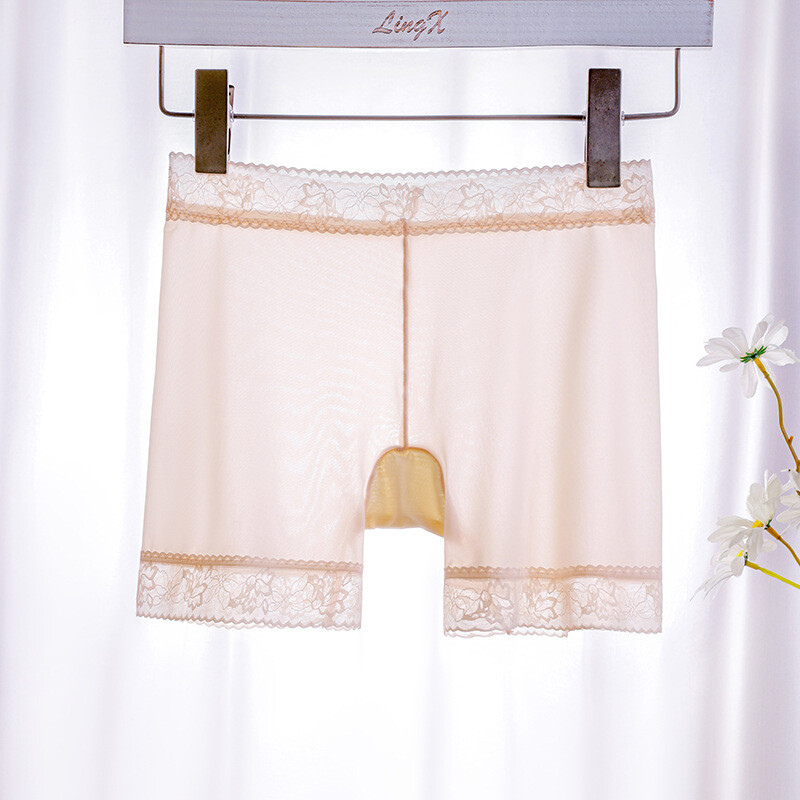 3 Pair Underwear Women Pants High Waist Underwear Ultra-thin Anti-light Leggings