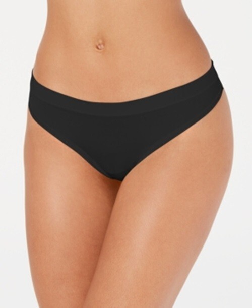 Alfani Ultra Soft Mix-and-Match Thong Underwear Black Size XL