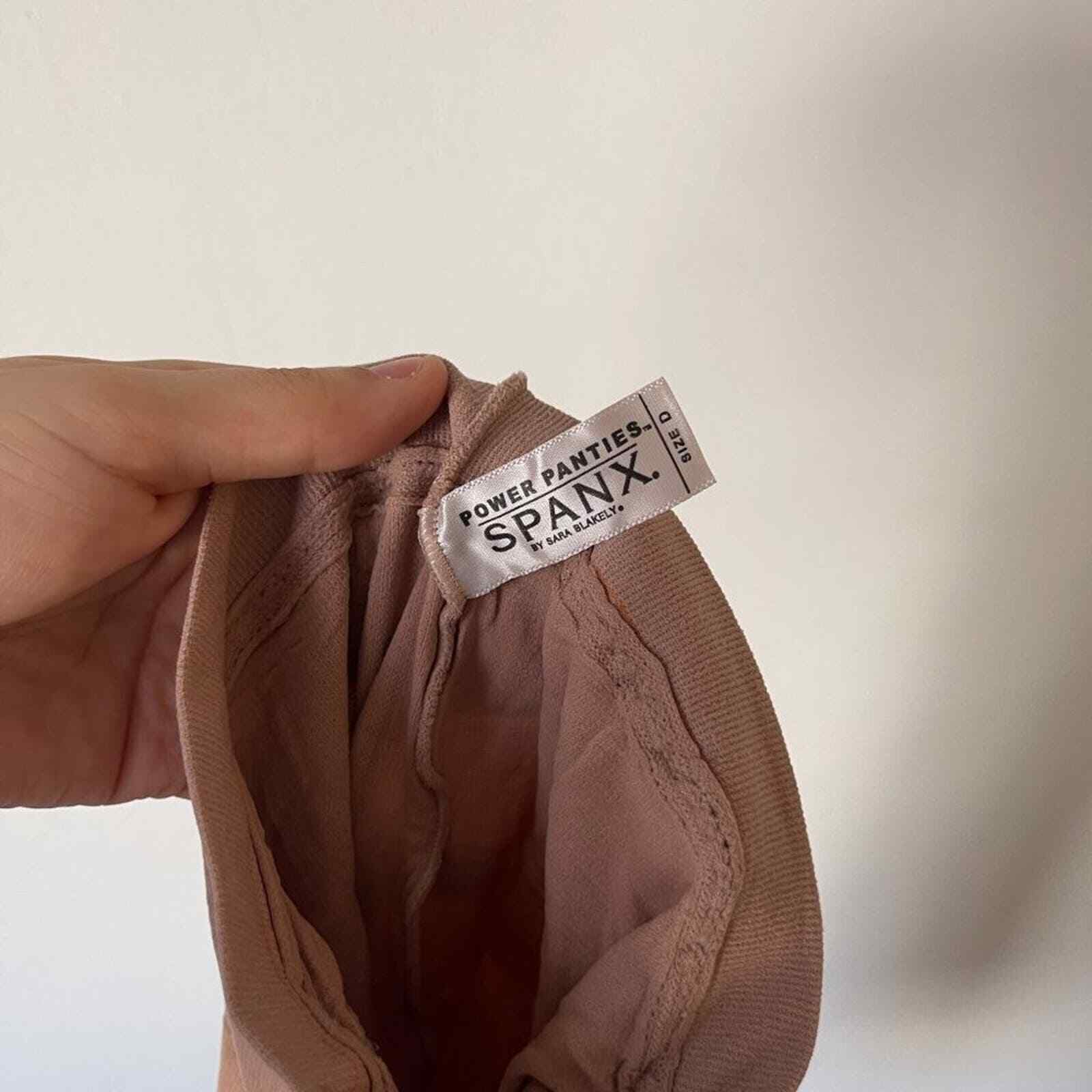 NWT Spanx By Sara Blakely Power Panties In Bare Size D (Large)