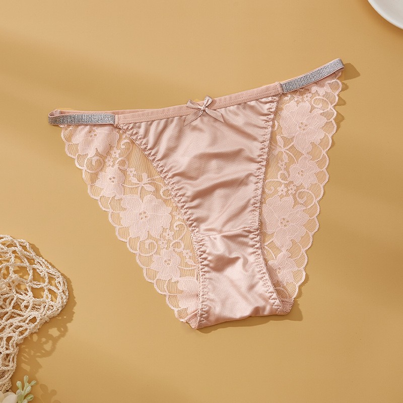 5 Pack Lot Sexy Womens Lace Panties Bikini Lingerie See Through French Underwear