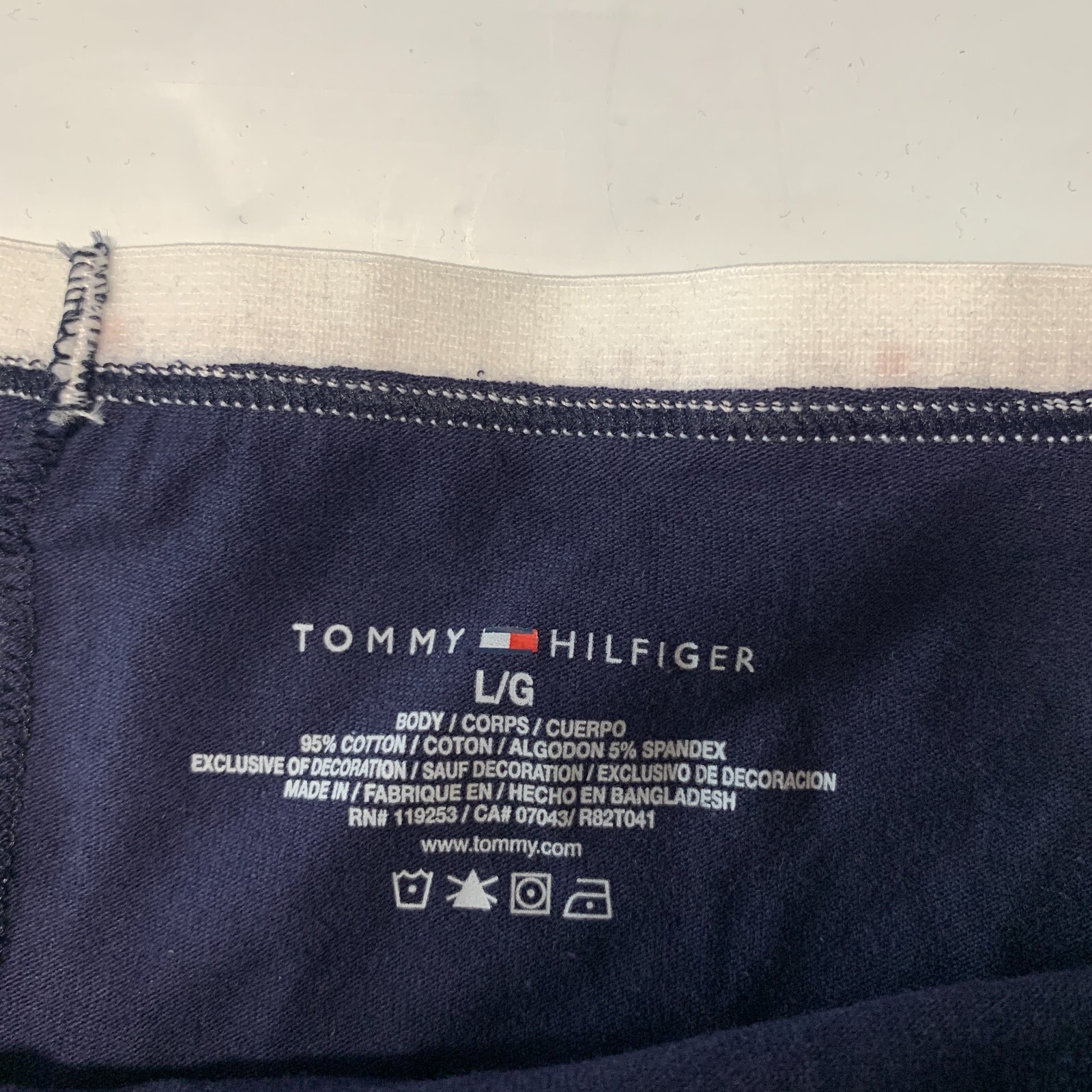 NWT TOMMY HILFIGER 2 PACK Boyshort Shortie Cotton Blend Logo Band Panty