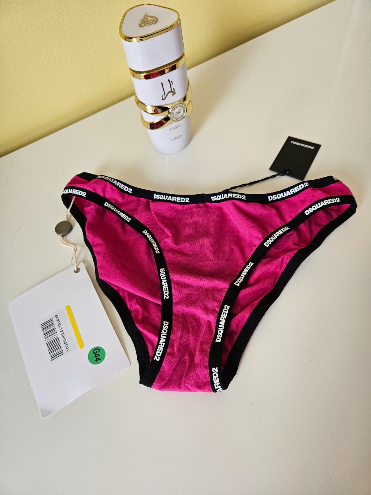 DSQUARED 2, UNDERWEAR,BRIEF, panties, size I,dark pink, ORIGINAL,BRAND NEW