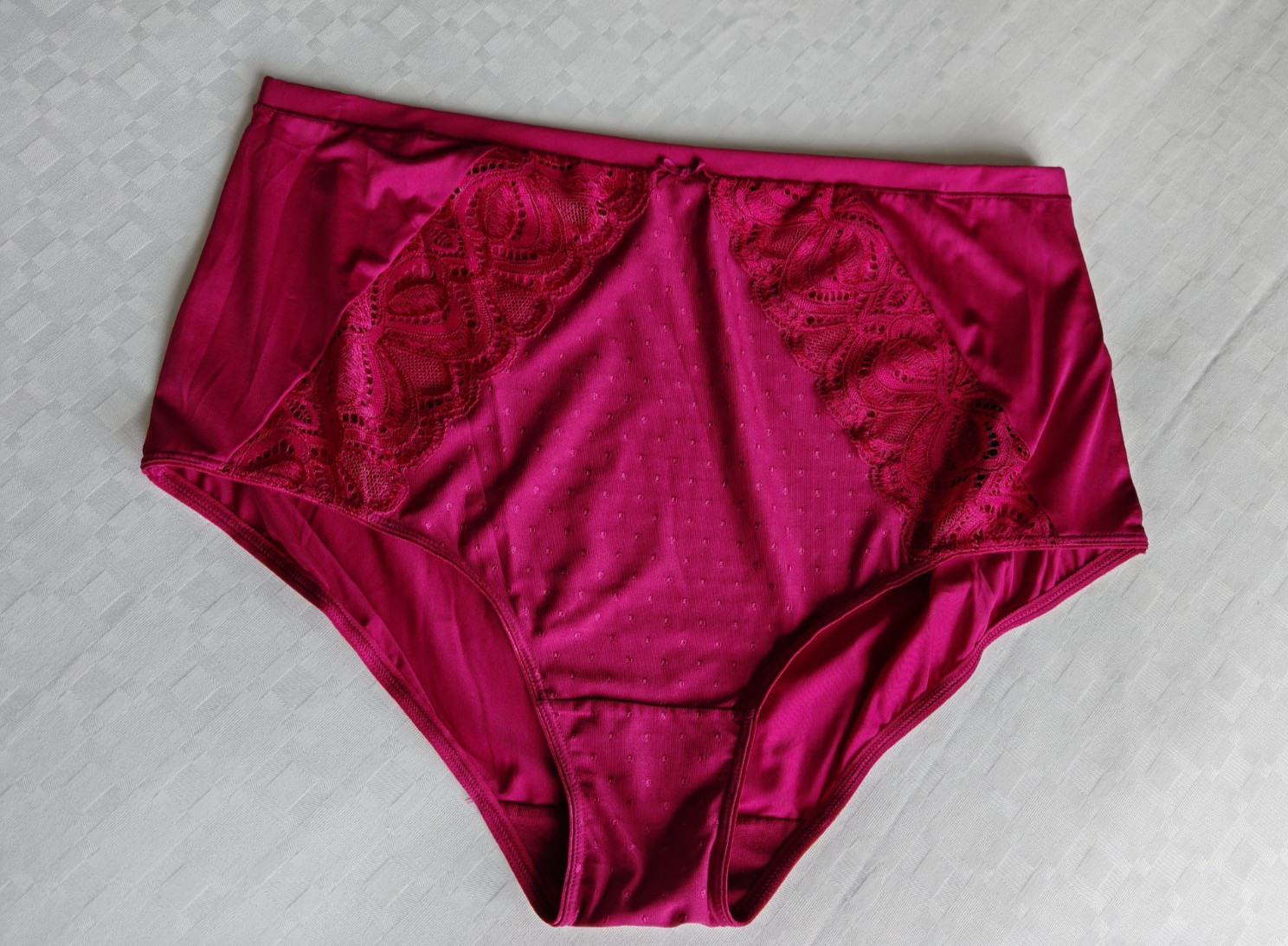M&S Amelia Raspberry Full Briefs/Knickers Size 18