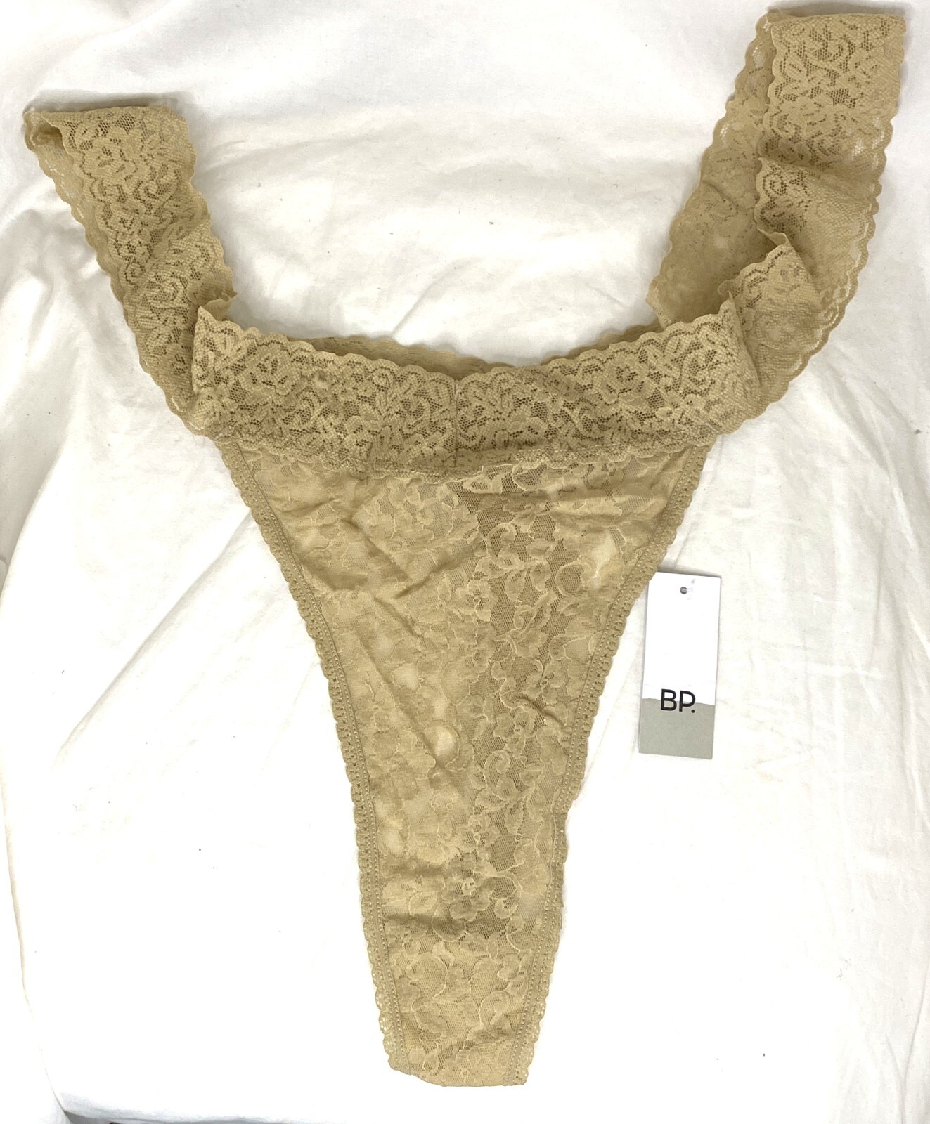 BP Nordstrom Plus Size Lace Thong Nude Size 4X