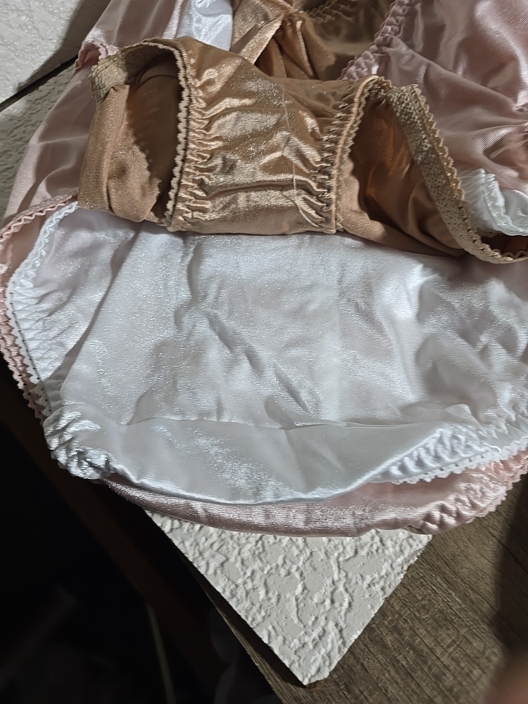 RADIANT VANITY FAIR PANTIES SHAPERS LIGHT CONTROL HI-CUT 3 PACK PLUS SZ 5XL/12