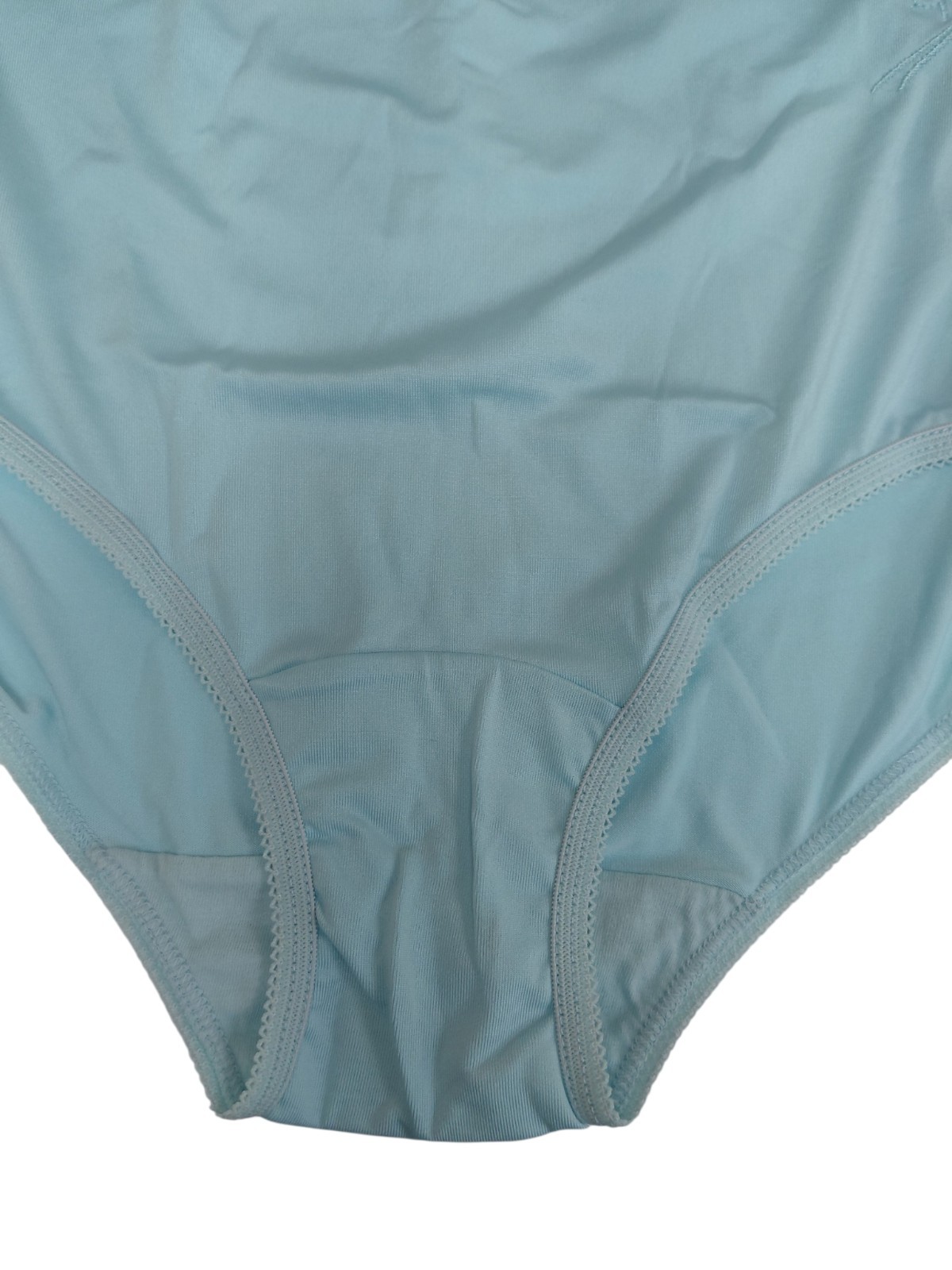 Vintage QT Intimates Blue Brief Size 8