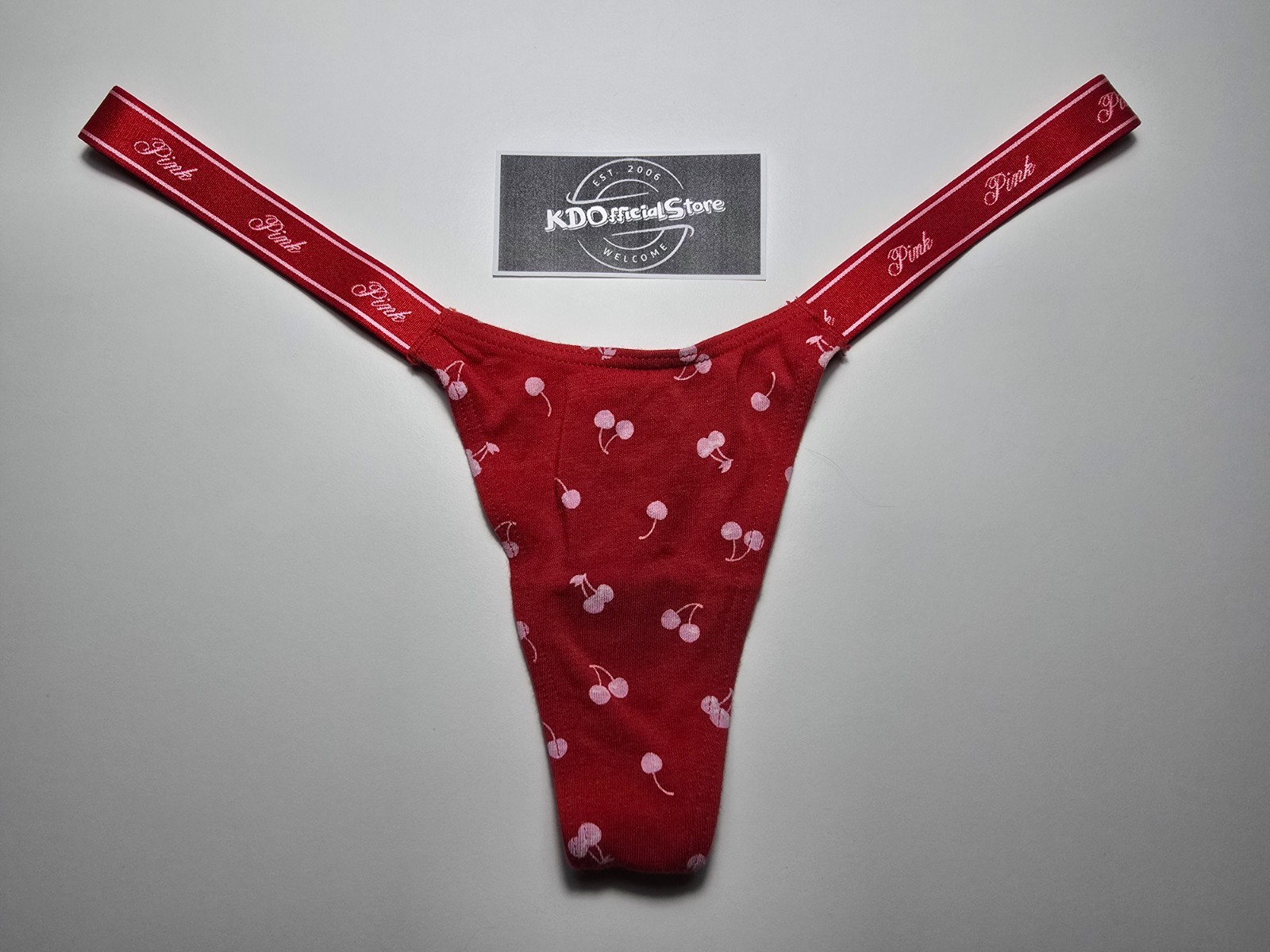 S Victoria’s Secret PINK Logo Cotton High Leg Micro Thong Panties Underwear BVC
