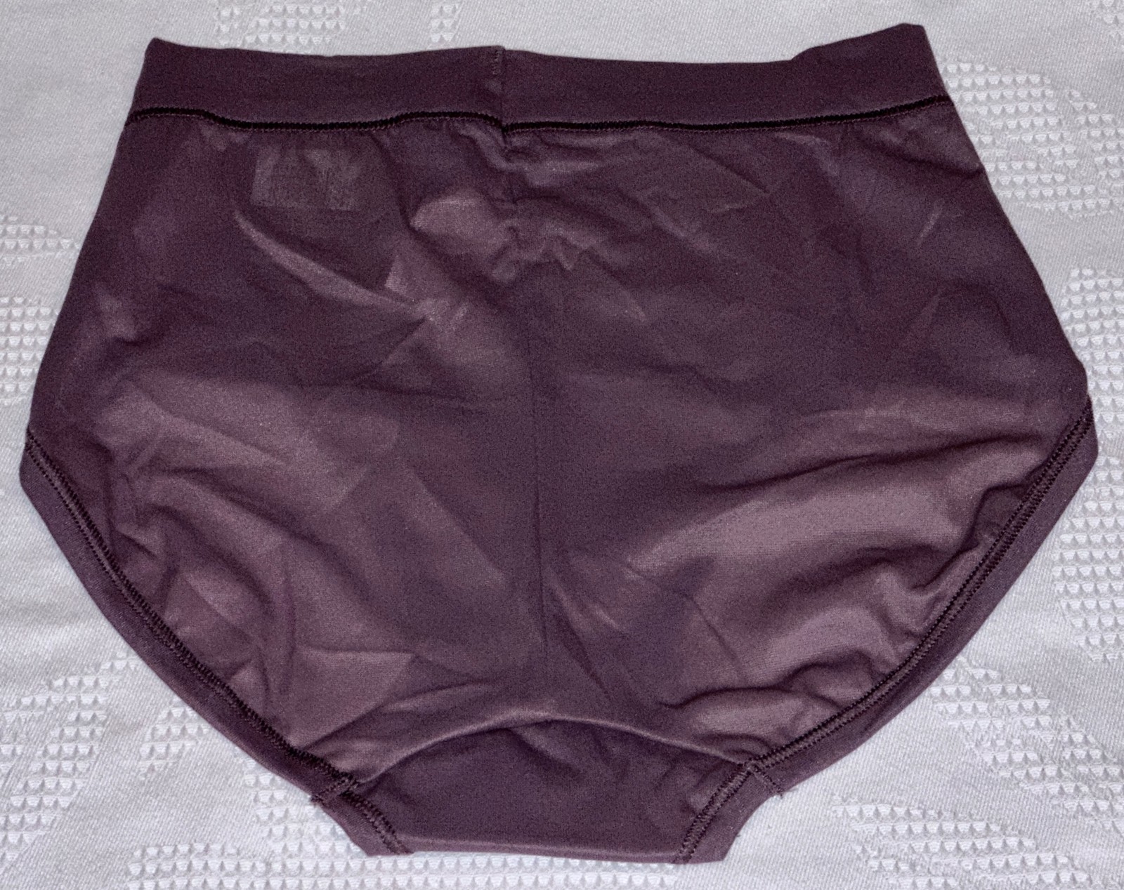 BALI One Smooth U Second Skin Micro Curra Purple Brief Panty Womens S M L XL 2XL