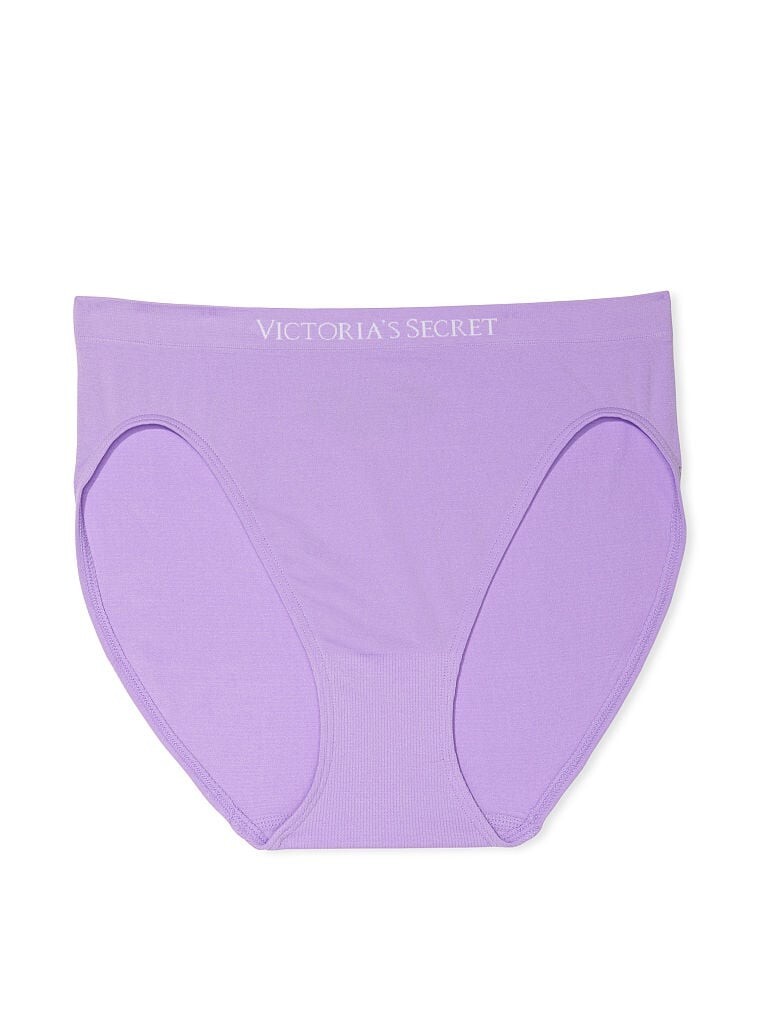 M Heather SEAMLESS NO SHOW FULLCOVER Victorias Secret High Leg Waist Brief Panty