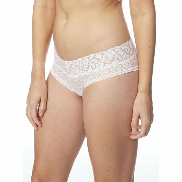 No Boundaries Women’s All Over Lace Hipster Panties Size X-LARGE (8) White New