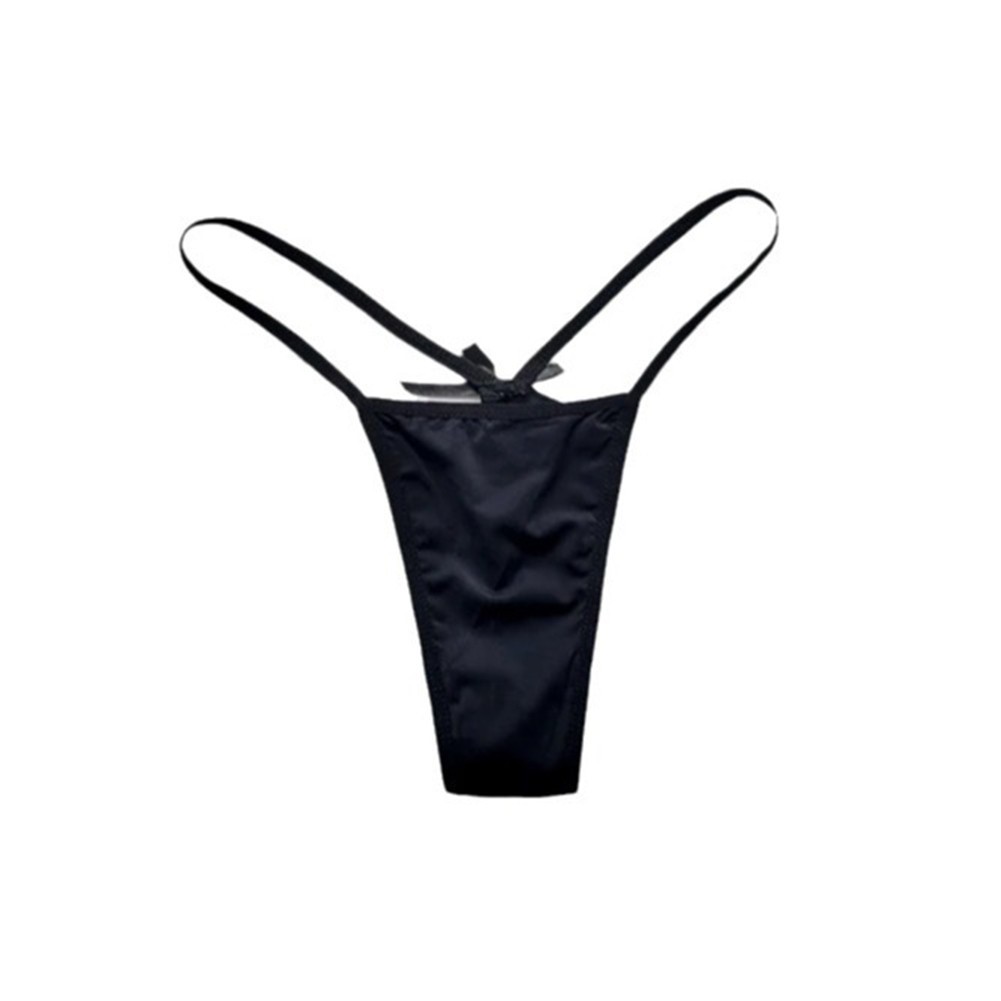 Ice Silk Women G String Thin Seamless Brazilian Panties for Daily Wear