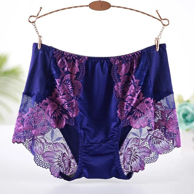 XXL-4XL High Waist Sexy Lace Material Panties – Sexy Fashion Underwear For Women