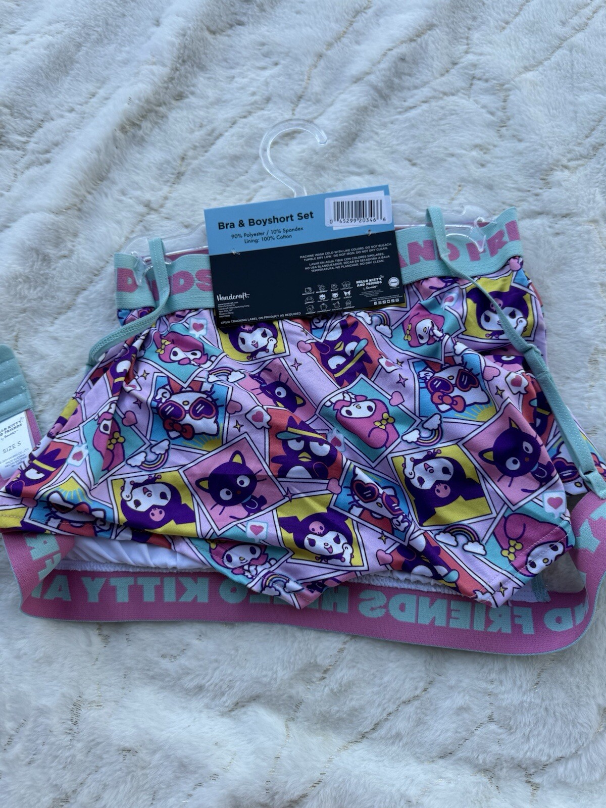 Sanrio Hello Kitty Juniors Pink bikini underwear Panties 5 Pack BRAND NEW