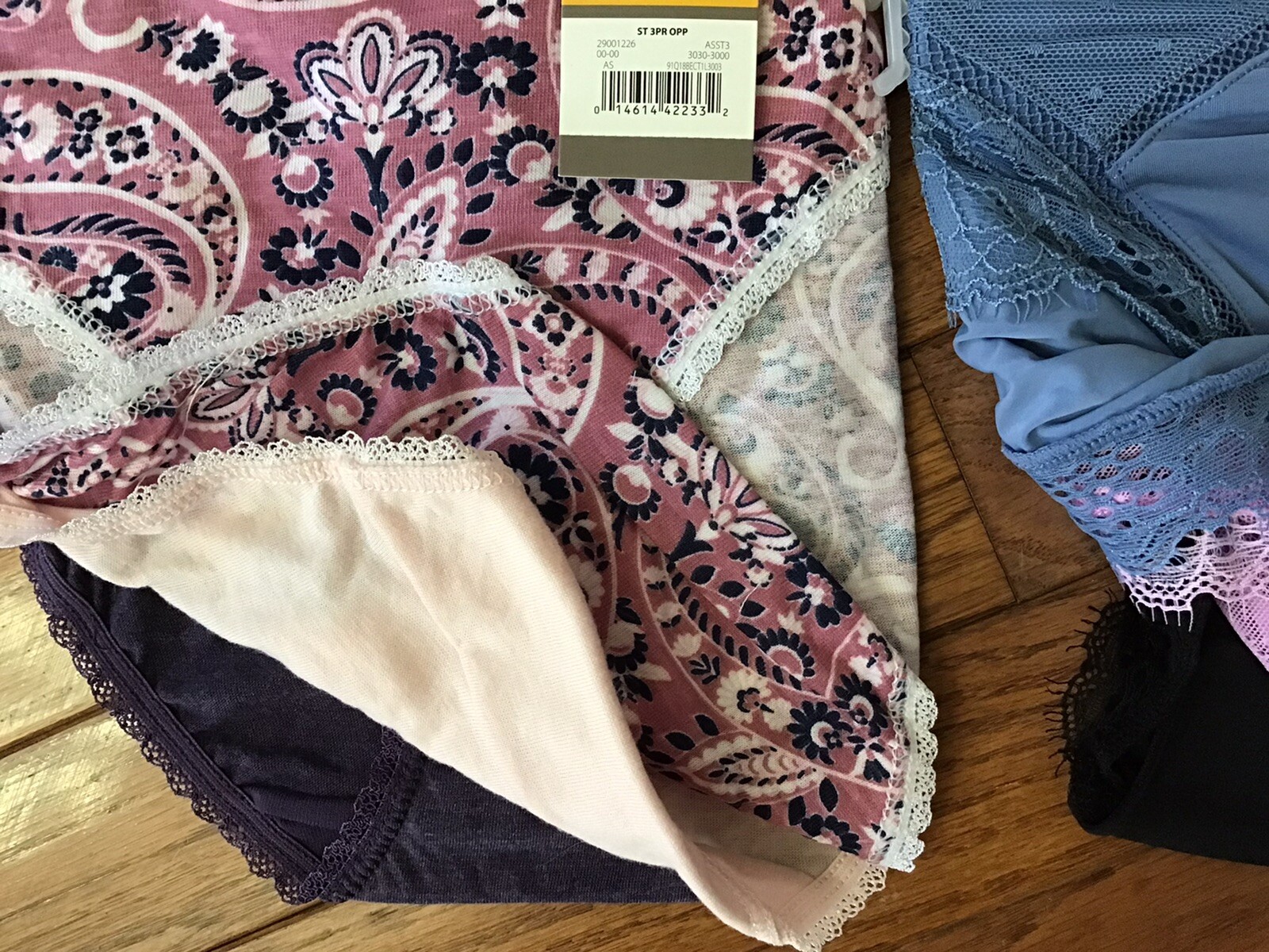 New Secret Treasures Bikini Panties Lot of 6, Medium (6) Multi Color (C32-5)