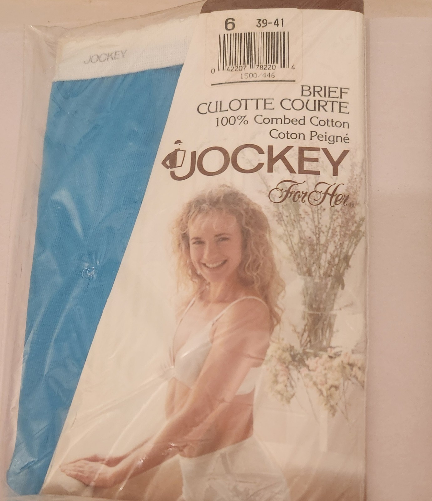 Jockey For Her Brief Culotte Courte Panties Size 6 Lot of 4 VTG 90s. 4 Colors
