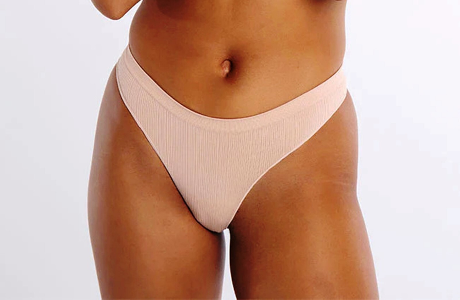 NWT Yandy Basic Thong Panty – White or Pink or Tan S, M, L or XL