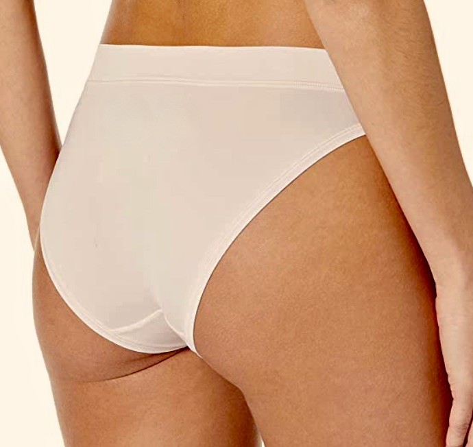 CALVIN KLEIN One Size Microfiber Lt Pink Bikini Panty NEW Womens O/S fits XS-XL