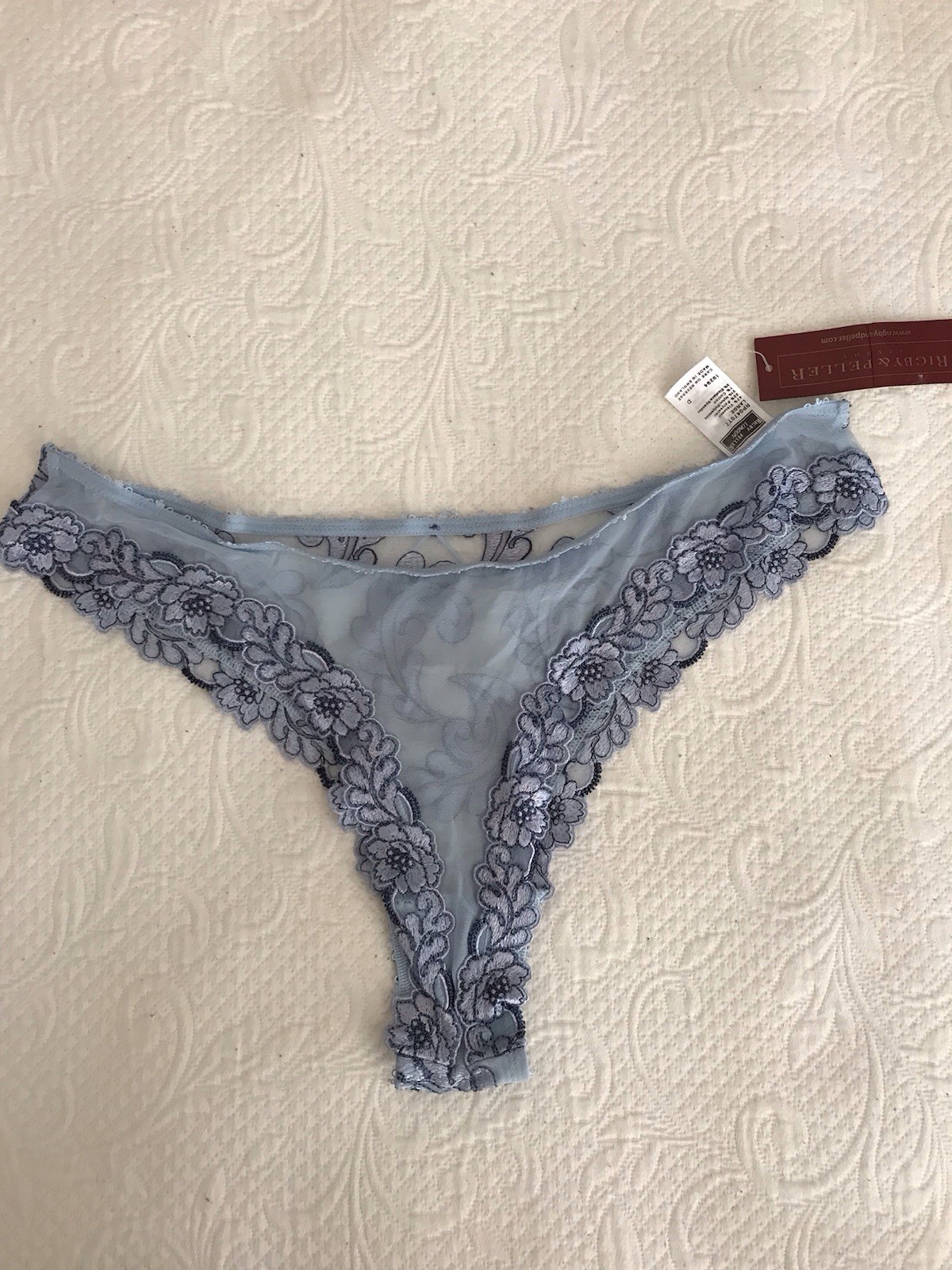 Rigby & Peller Panties New With Tags Sz L Blue Cheeky