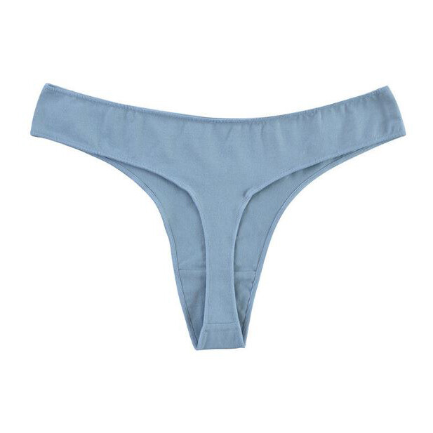 6 Pack Lot Womens Cotton Panties Brief T back Thong G string Underwear Lingeries