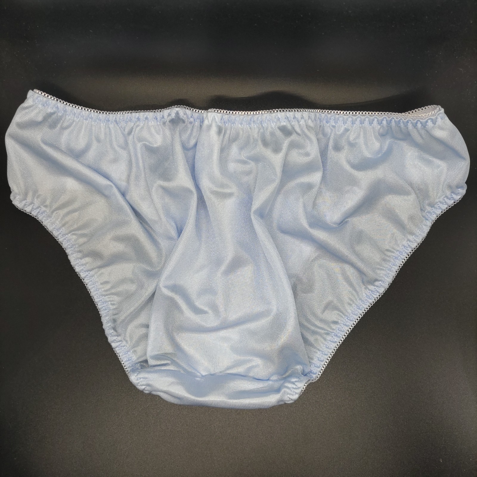 US SIZE L SHINY NYLON TRICOT PANTIES from Japan