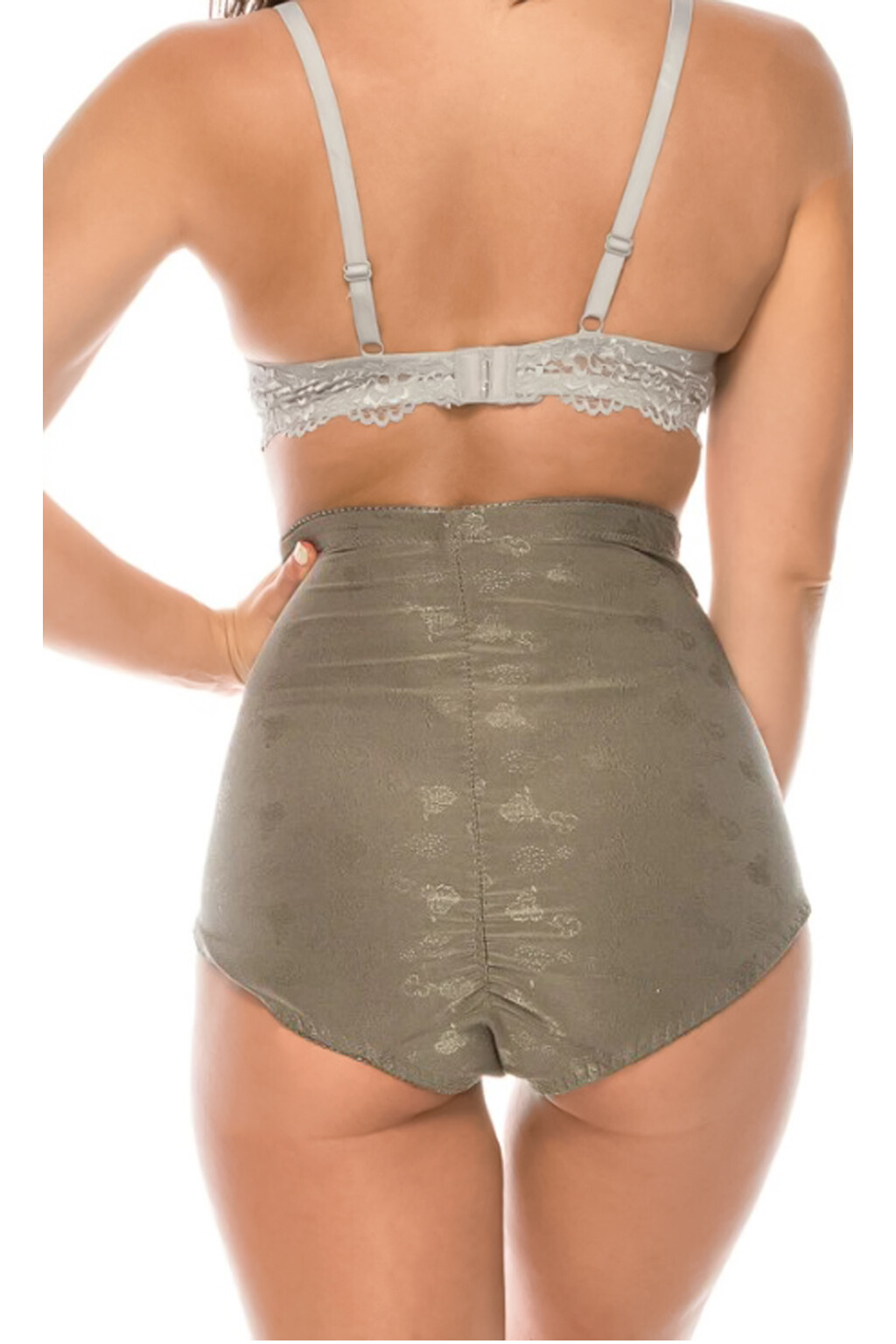 Lot 6 HI Waist Tummy Control Panties Brief Front Side Pockets S M L XL 2XL 69006