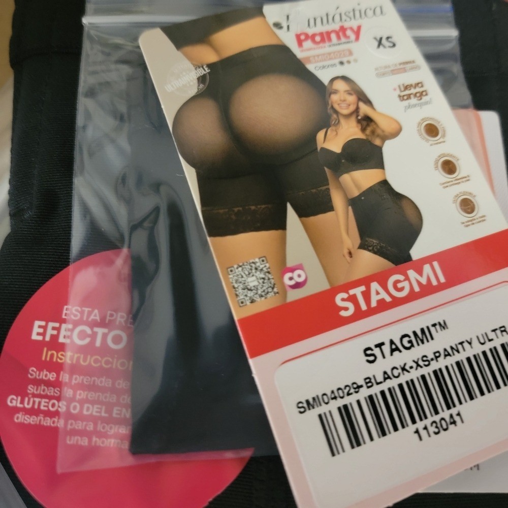 2Pack Panty Faja FANTÁSTICA Media pierna realce natural y ajuste perfecto Stagmi