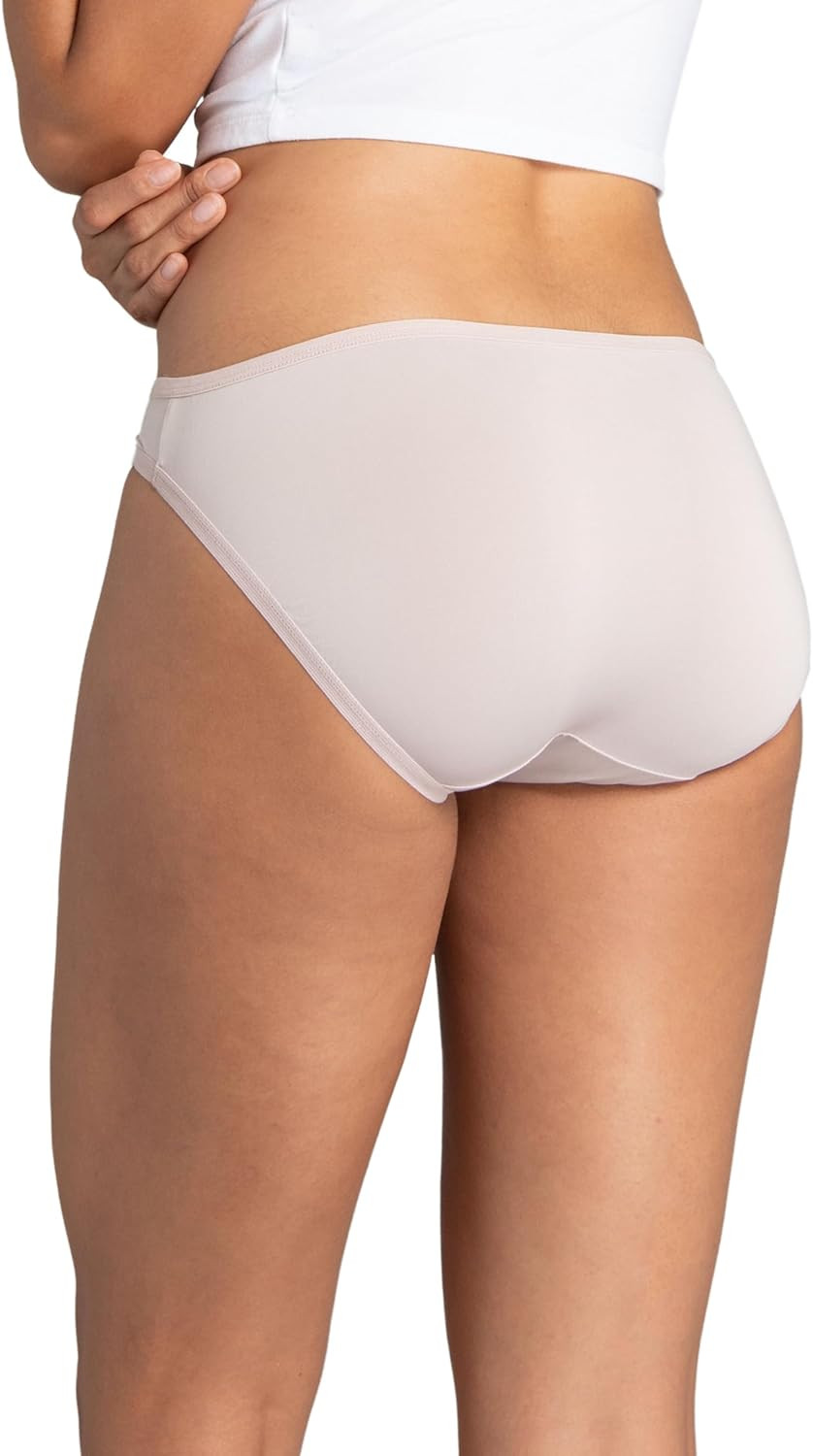 Women’S Lightweight Microfiber Underwear, Smooth under Clothes, Available in plu