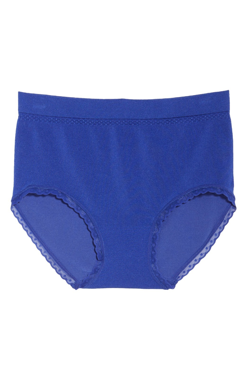 WACOAL BEST SELLER 875374 B SMOOTH BRIEF ~ ROYAL BLUE ~ M ~ NWT $15