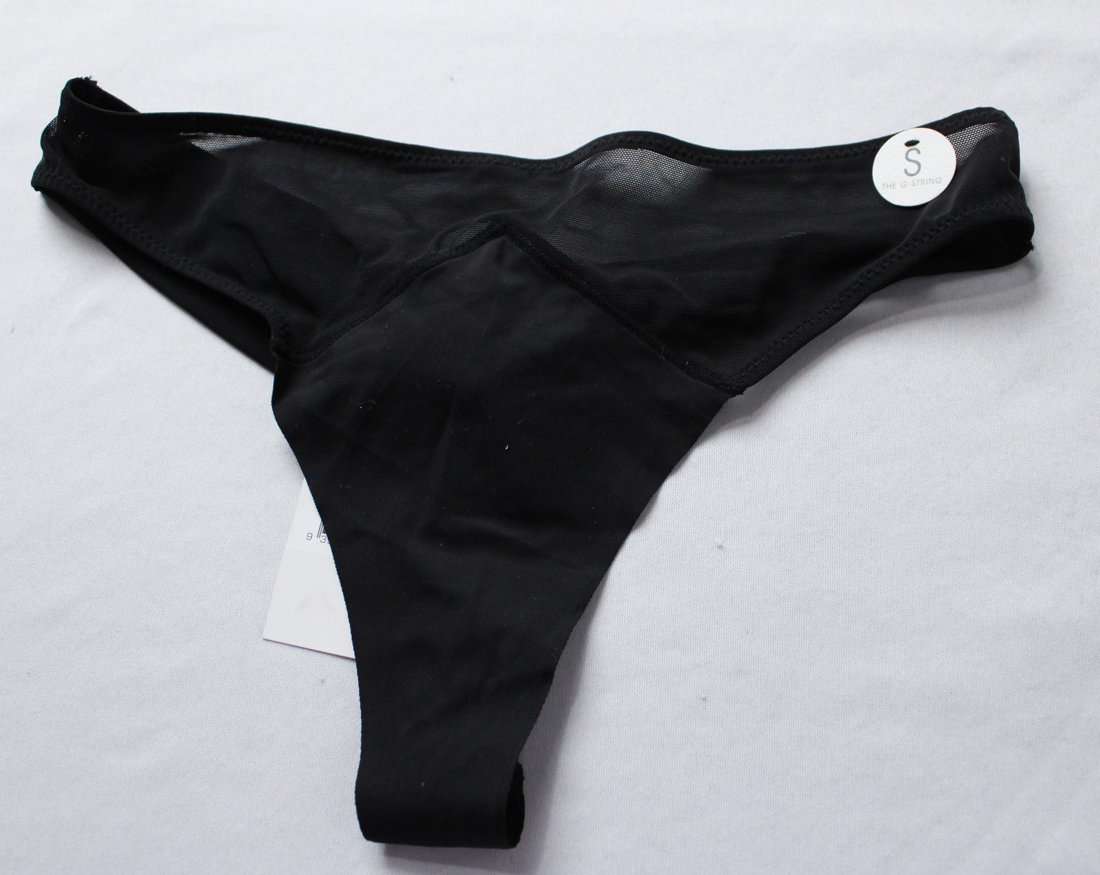 Cotton On Women’s Seamless High Cut G-String Brief DH3 Black Small NWT