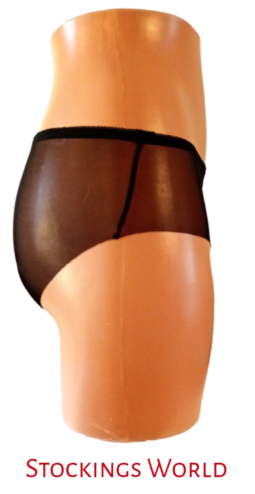 Vintage Style Sheer Transparent Nylon Panties Retro – Various colours
