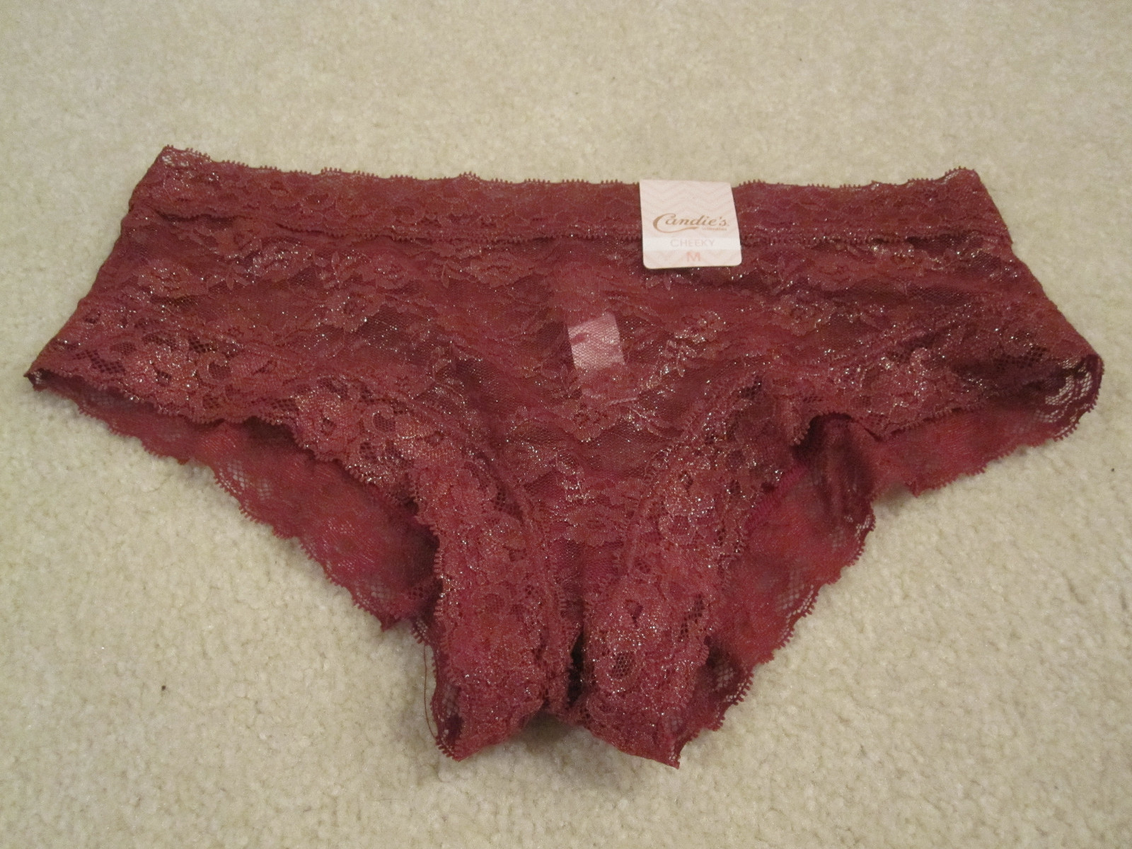 Candie’s ladies panties cheeky size 6 M candies new with tags