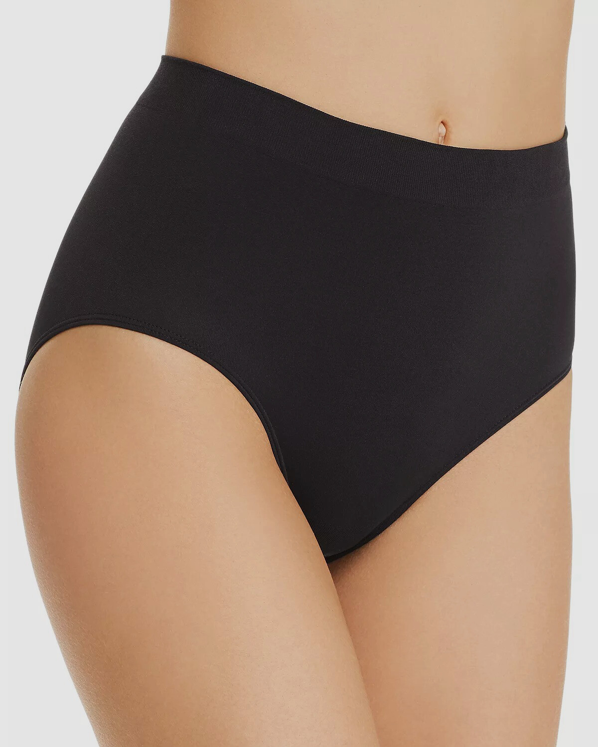 $25 Wacoal Women’s Black Lined B Smooth High Waist Seamless Brief Panties Size M