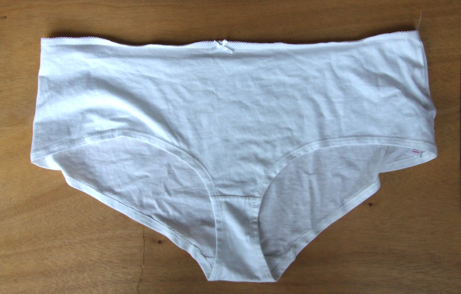 Ladies MEXT size 22 ex chainstore knickers panties briefs cotton rich White