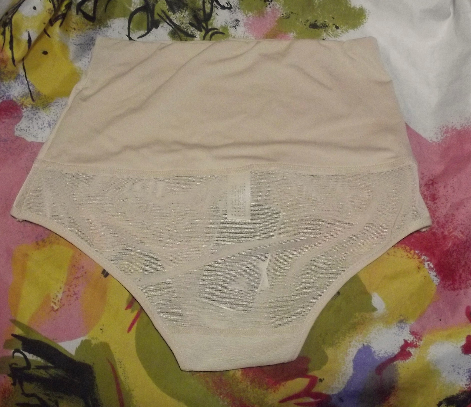 NEW ESSENTIALS BY ABS AE492 NUDE WAIST CONTROL SHAPING BRIEF PANTY M