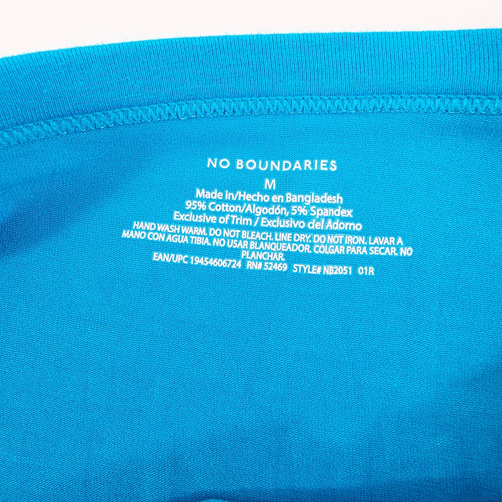 No Boundaries 3-Pack Cotton Spandex Lazy Weekend Bikini Panties – Size Medium