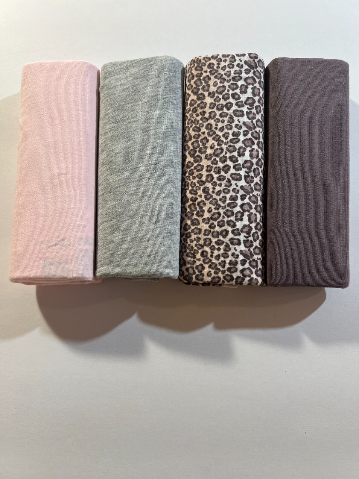 New Felina Women’s Multicolor 4 Pack Hi Cut Full Coverage Stretch Hipster Size S