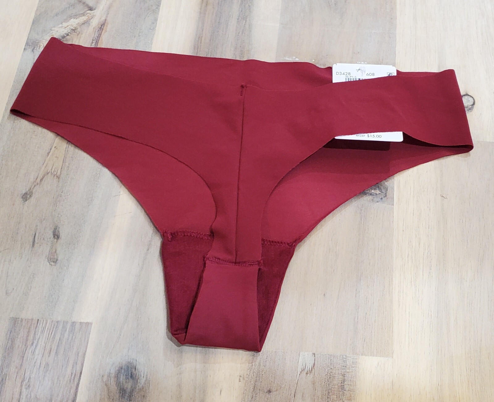 Calvin Klein Women’s Laser Cut No Show Thong Underwear Raspberry Jam Sze X-Small